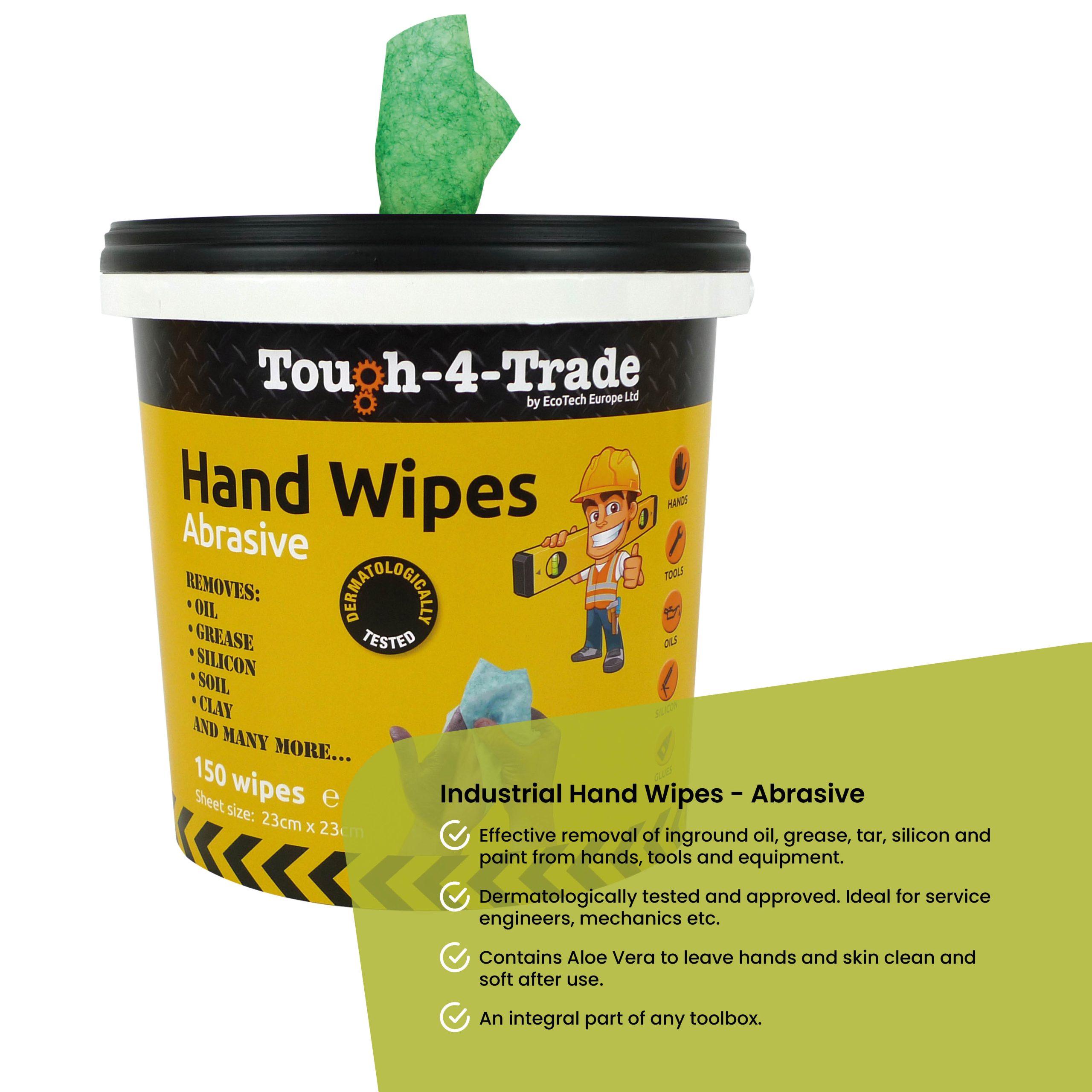 Abrasive Hand Wipes